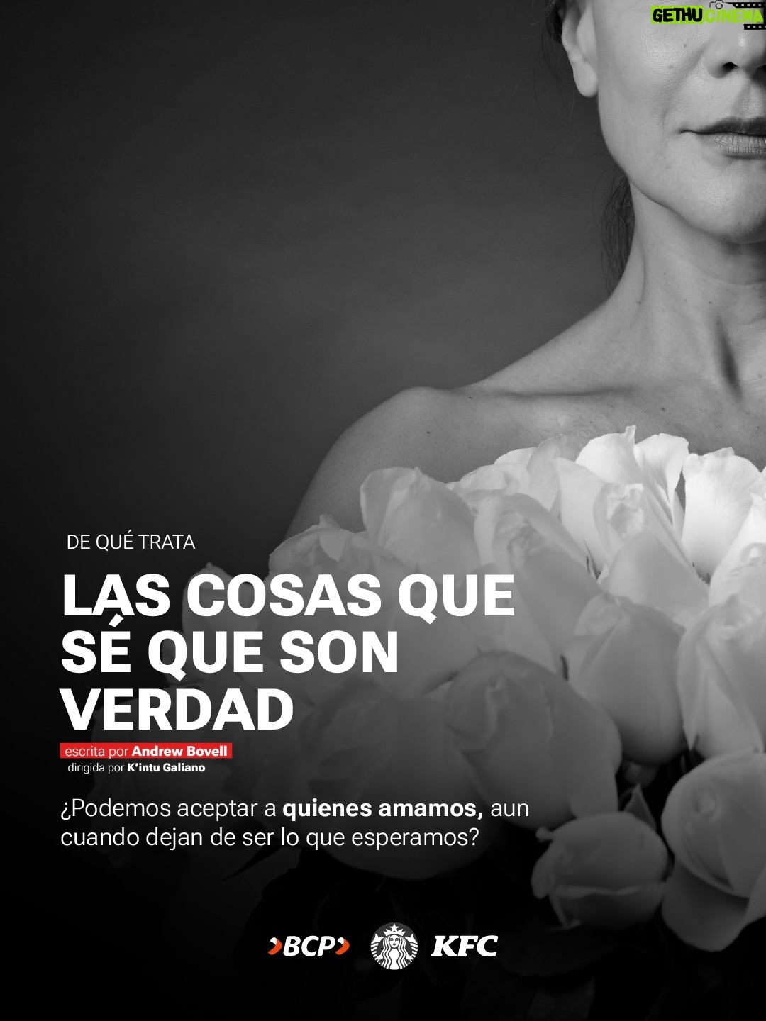 Karina Jordán - 560 Likes - Esta es la historia de una familia que, como la tuya, ha construido su vida sobre certezas. O al menos eso creen.

Una obra sobre crecer, transformarse y aceptar que quienes amamos también pueden ser distintos.

LAS COSAS QUE SÉ QUE SON VERDAD🤍
ESTRENO: 28 DE MARZO

🎟️Compra tus entradas en preventa a S/49 y asegura los mejores asientos en el teatro.
🎟️Entradas en el link de nuestro perfil, en la boletería del teatro desde las 3pm, o al WhatsApp 941 365 092.

Gracias a KFC, Starbucks y ВСР.