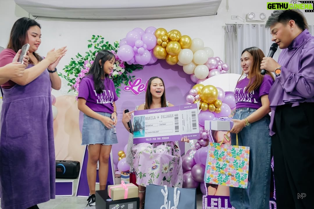 Karla Estrada - 16.9K Likes - Thank you to everyone who joined us at the first-ever Lella’s intimate Thanksgiving lunch! Kahit mabilisan lang, importante ay nagkita kita tayont lahat. This is definitely not the last dahil nagsisimula palang tayo. Maraming salamat sainyo sa walang sawang pagsuporta kay Lella simula Day 1. Masaya kami na nakapag celebrate kasama kayo. 💜 @lellaford__ 

Venue: @conceptspacemnl 
Photo & Video: @niceprintphoto 
Catering & Styling: @jackyscatering