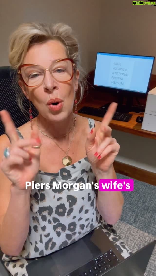 Katie Hopkins - 36.2K Likes - Breaking news with yours truly. Piers Morgan has a melt down, Sadiq Khunt still is one and the Dept of Education can go to hell