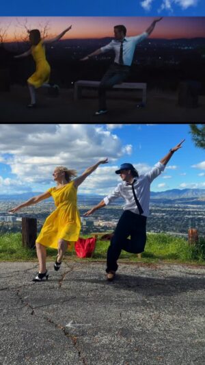 Kelli Erdmann Instagram - How’d we do 🕺💃#lalaland #ryangosling #emmastone