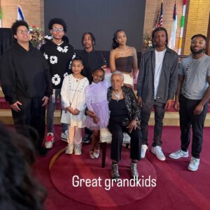 Kenya Moore Instagram - 95 years young! The matriarch of the family turns 95 years old! What a blessing that my daughter has the honor of knowing her great grandmother and meeting her grandmother (my mother) for the first time.

#lifeisgood #family #love #generations #kenyamoore