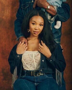 Khosi Ngema Instagram - And then there were three…❤️

Photographed by @king_henry_iiv