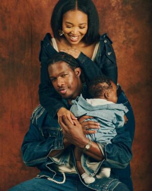 Khosi Ngema Instagram - And then there were three…❤️

Photographed by @king_henry_iiv