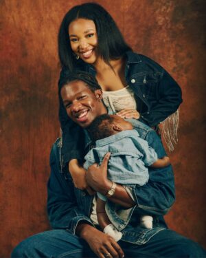 Khosi Ngema Instagram - And then there were three…❤️

Photographed by @king_henry_iiv