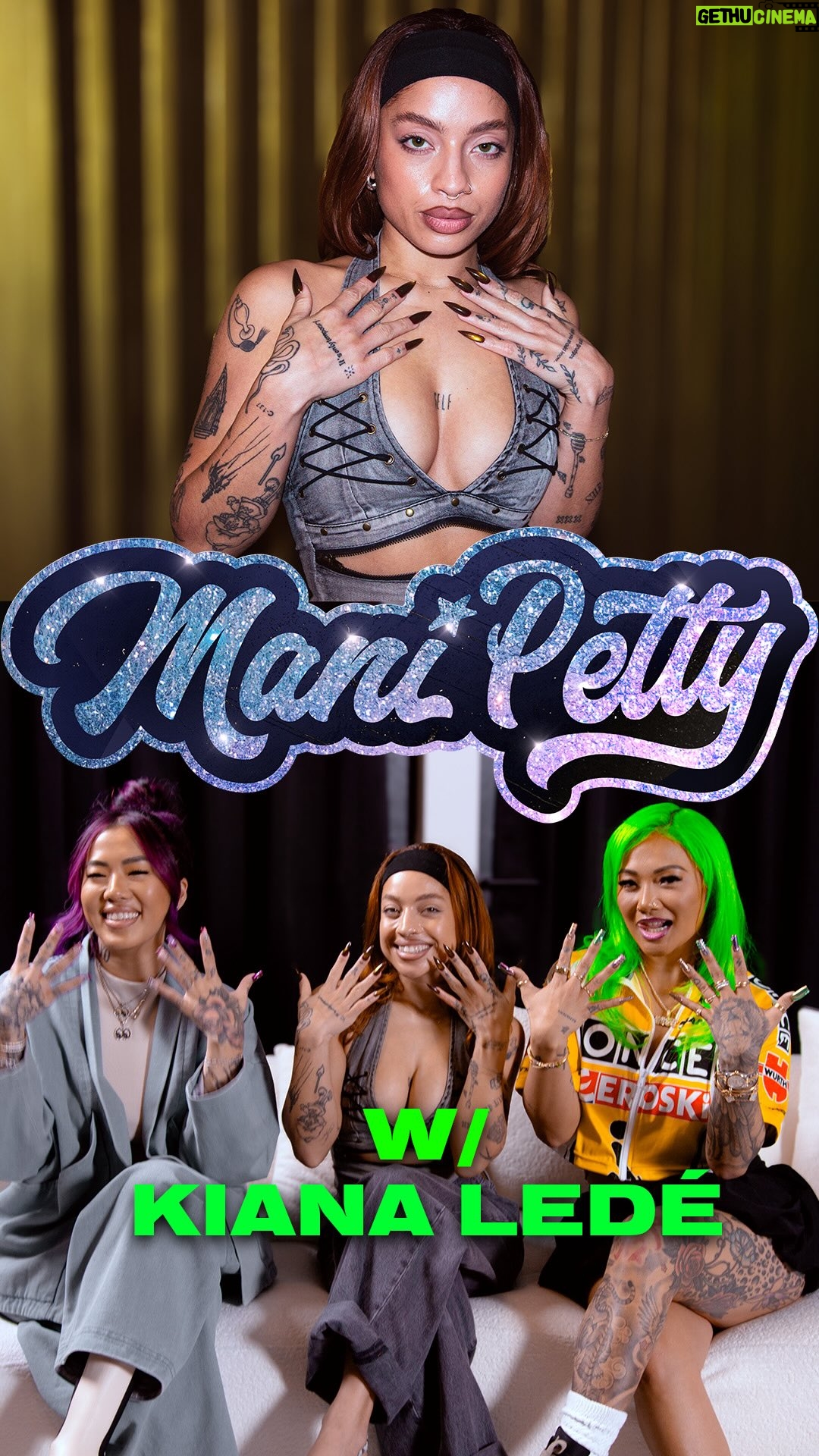 Kiana Ledé - 1.8K Likes - Kiana stops by the salon to get her nails done and share her journey from kid star to independent icon in our next episode of Mani Petty 💅🔥