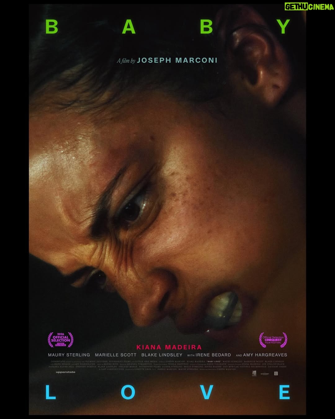 Kiana Madeira - 3.1K Likes - poster drop for baby Iove 🥹❤️‍🔥 

so freaking proud of this film. God is so good!

world premiere at @cinequestorg march 14th. tickets in bio. you can get virtual tickets too!! 

more to come 🚀
