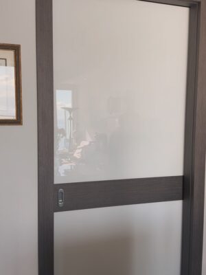 Kiana Madeira Instagram - We are absolutely obsessed with our new sliding door from @triodoors 😍
We wanted the den in our condo to feel like guests have their own private space, while also having the option to leave it open when the murphy bed is up and the den is operating more like an office space.
The dimensions of the door frame are VERY specific and unique, so we were really struggling with finding a solution. Just as we were about to say forget it and order a curtain and rod from amazon…. we connected with Trio Doors! 🙊
From the moment we walked into their Toronto showroom, we knew we were in the right hands. We customized everything- the system, the colour, the material, the handle, literally every detail! Not to mention the customer service and communication was truly unmatched- the kindest team ♥️
It is absolutely perfect and more than we could have imagined 🥹✨
