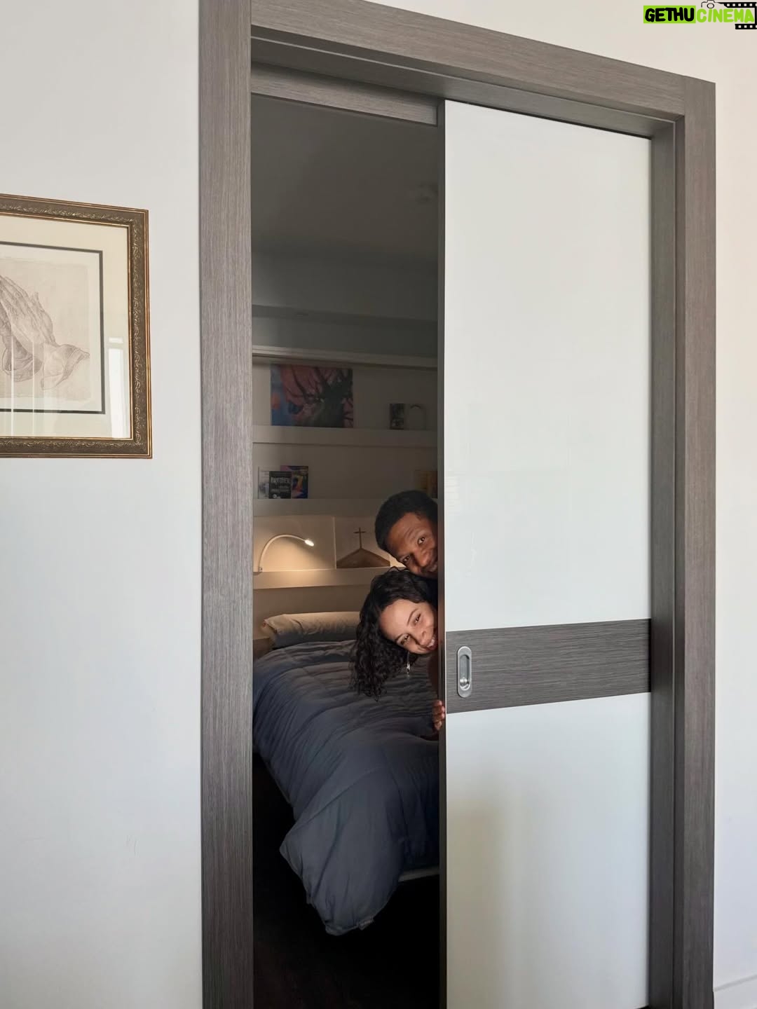 Kiana Madeira - 4.4K Likes - We are absolutely obsessed with our new sliding door from @triodoors 😍

We wanted the den in our condo to feel like guests have their own private space, while also having the option to leave it open when the murphy bed is up and the den is operating more like an office space. 

The dimensions of the door frame are VERY specific and unique, so we were really struggling with finding a solution. Just as we were about to say forget it and order a curtain and rod from amazon…. we connected with Trio Doors! 🙊 

From the moment we walked into their Toronto showroom, we knew we were in the right hands. We customized everything- the system, the colour, the material, the handle, literally every detail! Not to mention the customer service and communication was truly unmatched- the kindest team ♥️

It is absolutely perfect and more than we could have imagined 🥹✨