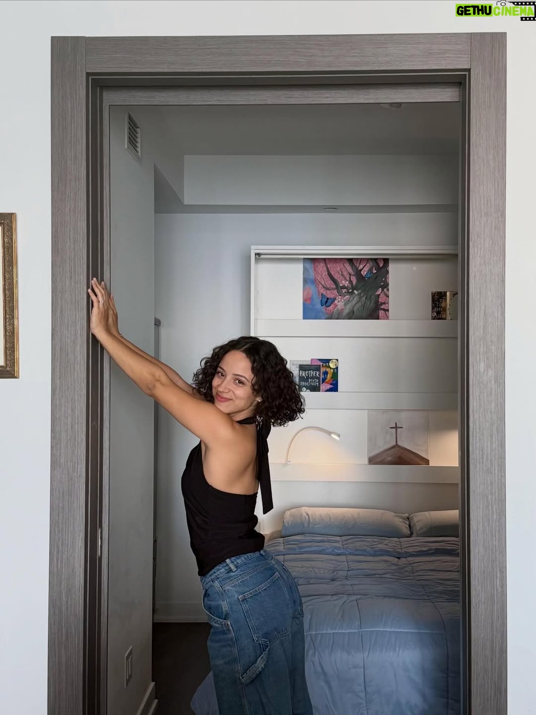 Kiana Madeira - 4.4K Likes - We are absolutely obsessed with our new sliding door from @triodoors 😍

We wanted the den in our condo to feel like guests have their own private space, while also having the option to leave it open when the murphy bed is up and the den is operating more like an office space. 

The dimensions of the door frame are VERY specific and unique, so we were really struggling with finding a solution. Just as we were about to say forget it and order a curtain and rod from amazon…. we connected with Trio Doors! 🙊 

From the moment we walked into their Toronto showroom, we knew we were in the right hands. We customized everything- the system, the colour, the material, the handle, literally every detail! Not to mention the customer service and communication was truly unmatched- the kindest team ♥️

It is absolutely perfect and more than we could have imagined 🥹✨
