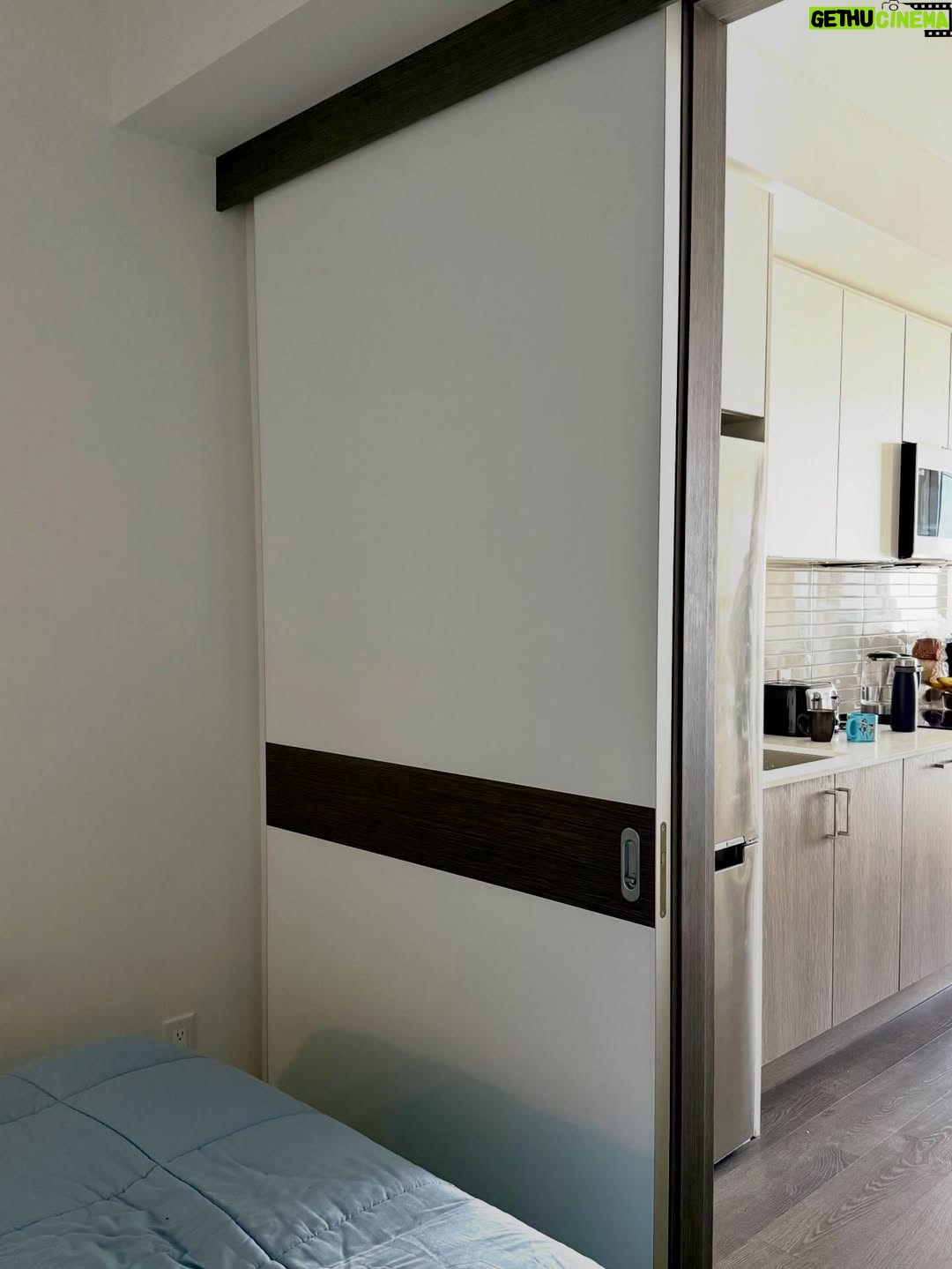 Kiana Madeira - 4.4K Likes - We are absolutely obsessed with our new sliding door from @triodoors 😍

We wanted the den in our condo to feel like guests have their own private space, while also having the option to leave it open when the murphy bed is up and the den is operating more like an office space. 

The dimensions of the door frame are VERY specific and unique, so we were really struggling with finding a solution. Just as we were about to say forget it and order a curtain and rod from amazon…. we connected with Trio Doors! 🙊 

From the moment we walked into their Toronto showroom, we knew we were in the right hands. We customized everything- the system, the colour, the material, the handle, literally every detail! Not to mention the customer service and communication was truly unmatched- the kindest team ♥️

It is absolutely perfect and more than we could have imagined 🥹✨