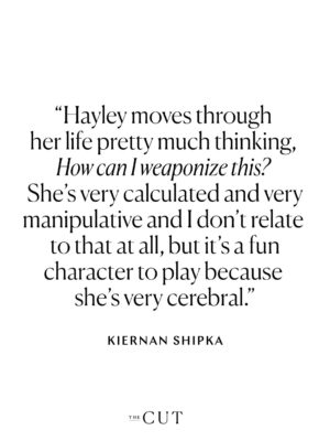 Kiernan Shipka Instagram - KIERNAN SHIPKA HIVE OUR STOCK IS UP 📈📊💰🤑

@kiernanshipka was looking for “a fresh start” with her @industryhbo role. But she admits she was initially anxious about getting into the mindset of Hayley Clay, whose first appearances involve a drugged-up sex scene and whose true motivations are revealed slowly over time. “I love what I do and I know that I’m good at what I do, but I approach it as if I’m trying to learn from it,” Shipka says. “I have self-confidence that I can do the job, but I always want to feel a little nervous because that’s what makes me put my whole self into it.”

Ahead of the #Industry season 4 finale, @brookelamantia sipped martinis with #KiernanShipka. Read more at the link in bio.

Photography by @katherinepekala
Written by @brookelamantia
Special Thanks: @damballa.nyc
The Cut, Editor-in-Chief: @lrpeoples
The Cut, Photo Director: @nono_elle_
The Cut, Photo Editor: @sofia_mareque
The Cut, Deputy Culture Editor: @brkmrn