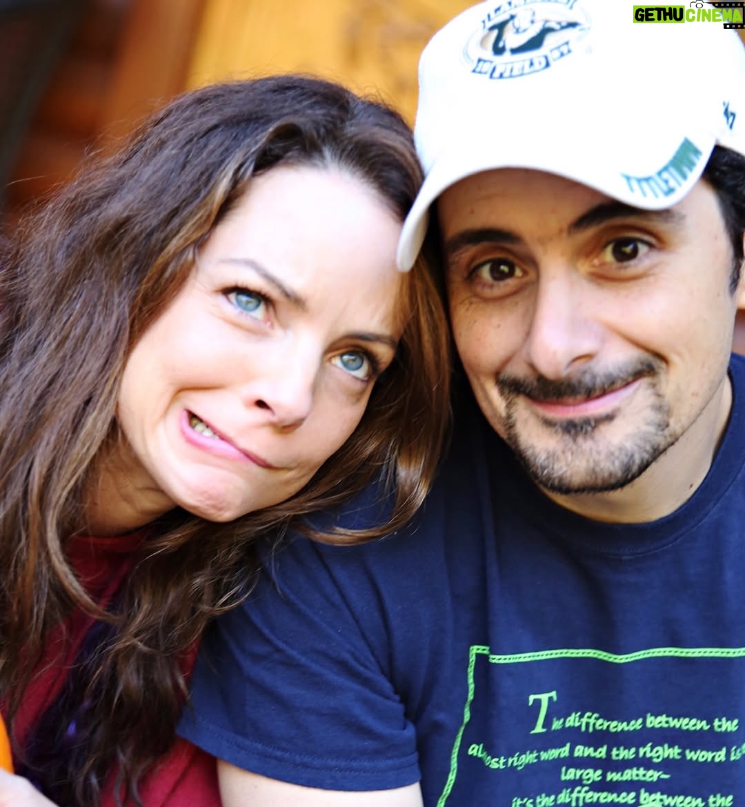 Kimberly Williams-Paisley - 165.2K Likes - 23 years today (we think, but math isn’t our strong suit). Find yourself someone you can laugh with, do some good with, and hang on tight with. Then repeat. 

Happy anniversary @bradpaisley for the twenty-somethingth time.
I love you❤️❤️