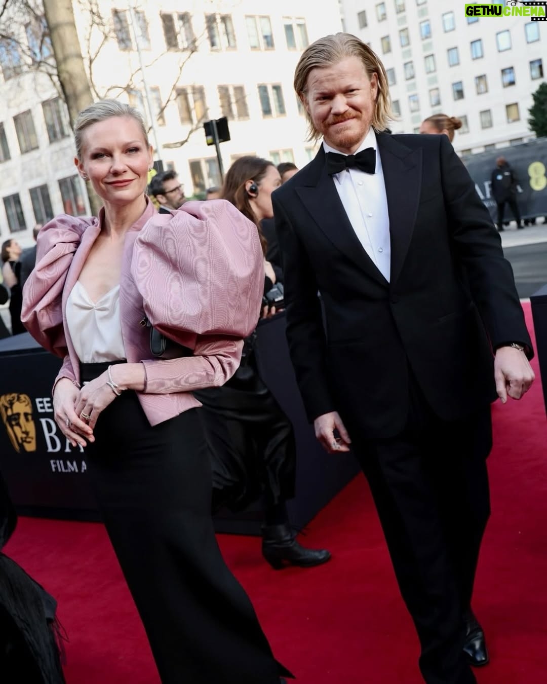 Kirsten Dunst - 49.9K Likes - Our first BAFTA. Thank you @garattimilano & @maisonvalentino 💋