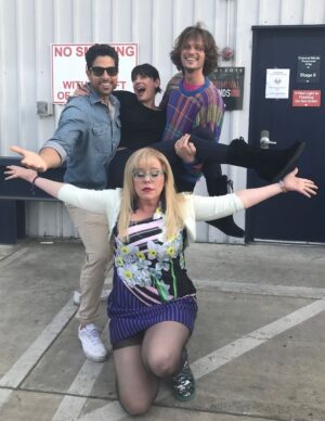 Kirsten Vangsness Instagram - I got one day of work on this new tv show called @criminalminds , I was terrified and felt totally out of place. It was lunch and I was desperately trying to make myself disappear in my journal so I wasn’t “in the way” and @gublergram sauntered up and asked me what kind of pen I used, and do I write or draw in my journal because he does both & what part am I playing and where do I live and and and and… then we were talking just like we were pals already and I didn’t feel in the way and I felt like weird was the order of the day. Today is his birthday and he’s weird in all good ways and I love him and that he’s part of these wild work partners who are part of my life family.