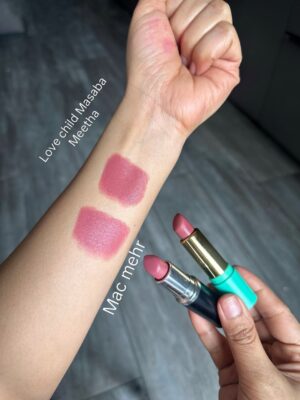 Kiwi Tandon Instagram - Dupes are great options for those who don’t want to spend a big amount on a particular shade. Of course, there will always be a difference in the formulation, but sometimes the shade match is surprisingly close.

	1.	MAC Velvet Teddy / Parul Garg Beauty Stunner
The main difference here is the formula. Parul Garg Stunner is a soft matte and transfer-proof, while MAC Velvet Teddy is a semi-matte formula and not 100% transfer-proof.

	2.	MAC Burning Love / Swiss Beauty Wine Room
Both shades look identical. MAC has a velvety matte texture and isn’t transfer-proof, while the Swiss Beauty one has a creamy formula and is also not transfer-proof.

	3.	MAC Ruby Woo / Swiss Beauty Smoking Red
Swiss Beauty Smoking Red is matte and transfer-proof but lasts around 3–4 hours. MAC Ruby Woo has a semi-matte, slightly creamier formula and is not fully transfer-proof.

	4.	MAC Mehr / LoveChild by Masaba Meetha
Both are creamy formulas and not transfer-proof, but the shades are extremely beautiful.

	5.	MAC Taupe / Nykaa Cosmetics You’re Latte
Both are creamy, not transfer-proof, and such beautiful everyday brown shades.

	6.	MAC Iconic Photo / Kay Beauty Unmasked
Kay Beauty is matte in texture and transfer-proof, while MAC has a satin finish and isn’t transfer-proof.

( lipstick dupes, high end dupes, makeup dupes, highend lipstick dupes, highenddupes ,luxurydupes , macdupes ,luxury dupes , affordable lipsticks, , dupes of makeup, mac dupes)
#makeupdupes #lipstickdupe #luxurydupes #macdupe #highenddupes