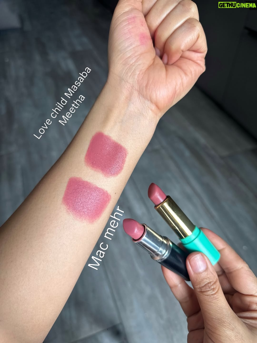 Kiwi Tandon - 2.6K Likes - Dupes are great options for those who don’t want to spend a big amount on a particular shade. Of course, there will always be a difference in the formulation, but sometimes the shade match is surprisingly close.

	1.	MAC Velvet Teddy / Parul Garg Beauty Stunner
The main difference here is the formula. Parul Garg Stunner is a soft matte and transfer-proof, while MAC Velvet Teddy is a semi-matte formula and not 100% transfer-proof.

	2.	MAC Burning Love / Swiss Beauty Wine Room
Both shades look identical. MAC has a velvety matte texture and isn’t transfer-proof, while the Swiss Beauty one has a creamy formula and is also not transfer-proof.

	3.	MAC Ruby Woo / Swiss Beauty Smoking Red
Swiss Beauty Smoking Red is matte and transfer-proof but lasts around 3–4 hours. MAC Ruby Woo has a semi-matte, slightly creamier formula and is not fully transfer-proof.

	4.	MAC Mehr / LoveChild by Masaba Meetha
Both are creamy formulas and not transfer-proof, but the shades are extremely beautiful.

	5.	MAC Taupe / Nykaa Cosmetics You’re Latte
Both are creamy, not transfer-proof, and such beautiful everyday brown shades.

	6.	MAC Iconic Photo / Kay Beauty Unmasked
Kay Beauty is matte in texture and transfer-proof, while MAC has a satin finish and isn’t transfer-proof.

( lipstick dupes, high end dupes, makeup dupes, highend lipstick dupes, highenddupes ,luxurydupes , macdupes ,luxury dupes , affordable lipsticks, , dupes of makeup, mac dupes)
#makeupdupes #lipstickdupe #luxurydupes #macdupe #highenddupes