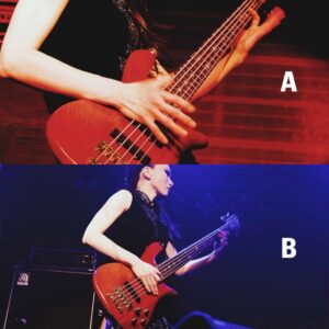 Kiyoshi Instagram - Which bass tone do you like? 🧐🧐 
(kinda the same on a phone tho)

🎬: Kiyoshi - Merry-Go-Round