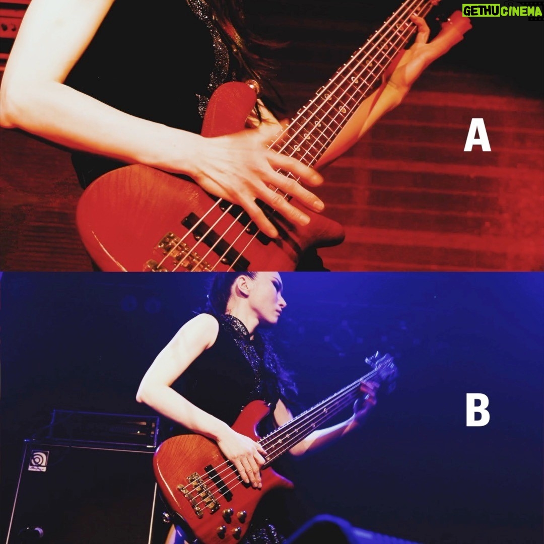Kiyoshi - 7.4K Likes - Which bass tone do you like? 🧐🧐 
(kinda the same on a phone tho)

🎬: Kiyoshi - Merry-Go-Round