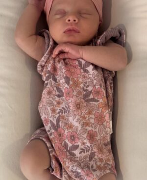 Kristen Doute Instagram - you’re the greatest thing i’ve ever done. happy half birthday, kaia lily 🥹🪷💕