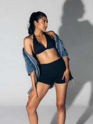 Krithika Babu Instagram - Pretty Ass Brown Girl 💋 
Made for girls who glow differently. Shop the PABG set now🤍Link in bio. 

#sas