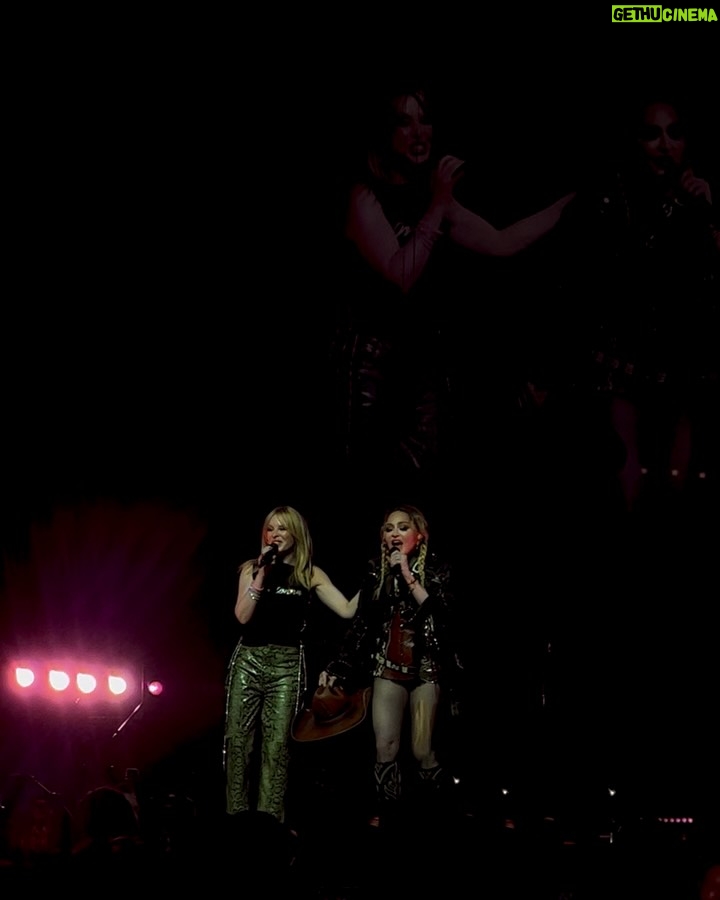 Kylie Minogue - 85.7K Likes - Reminiscing … 💕 Can’t believe this was 2 years ago @madonna !!
