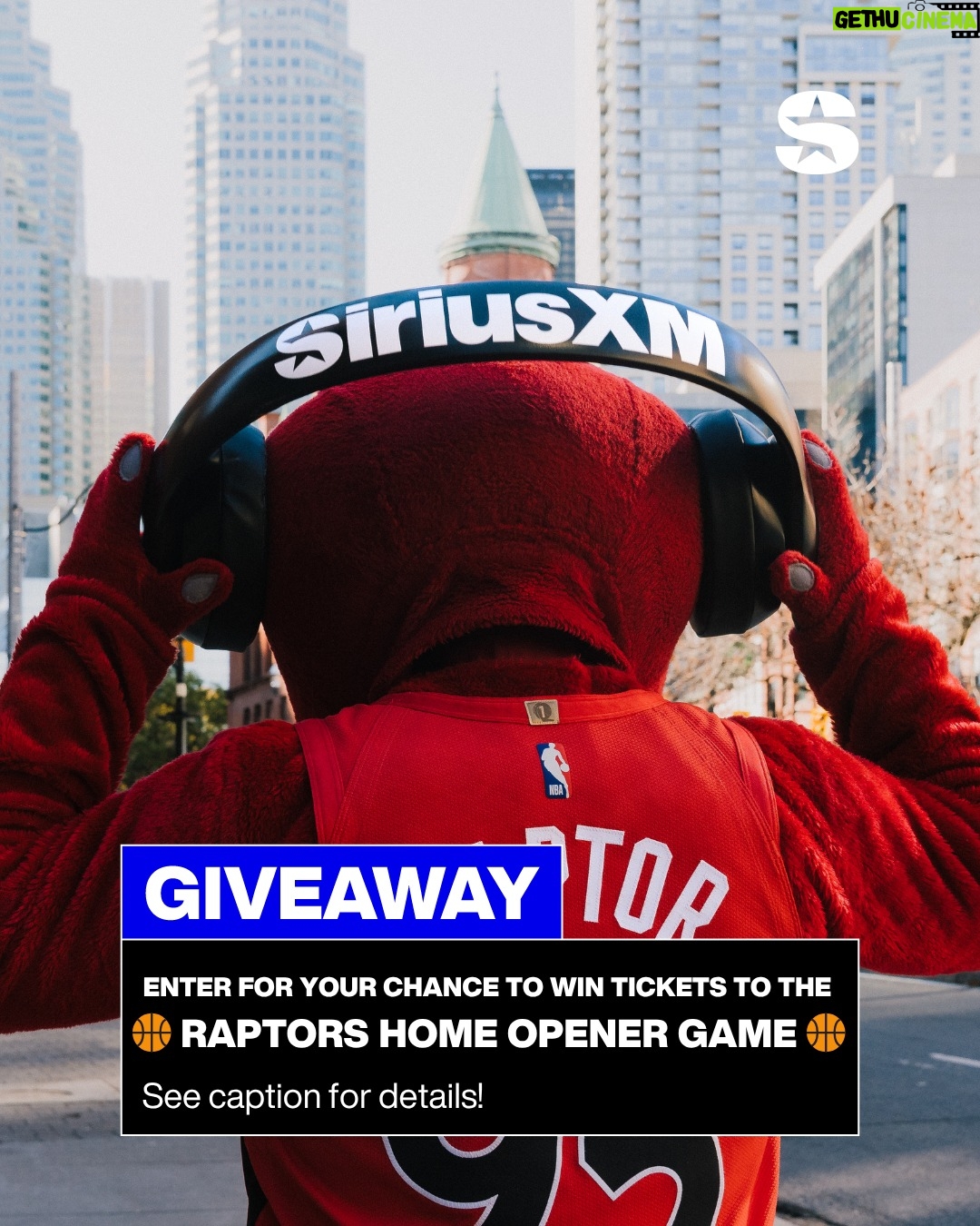 LU KALA - 15.2K Likes - 🏀Toronto Raptors Home Opener Game Ticket Giveaway! 🏀
Want to win a pair of tickets to the Toronto Raptors home opener game game with a halftime show featuring @igobylu, presented by SiriusXM on October 24th, 2025? 🎟️✨
To enter for your chance to win, between 12PM (noon) ET on Friday October 17th and 9am ET October 22nd, 2025:
1. Like this post ❤️
2. Follow @SiriusXMCanada
3. Tag a friend (more tags = more entries)

A total of one (1) winner for the giveaway will be selected October 22nd, 2025 on or around 12 PM (noon), and provided a pair of tickets. 
The giveaway is only open to individuals who are legal residents of Ontario and who are of the age of majority at time of entry. No purchase necessary. Skill testing question required. Full rules and regulations are at the link in bio.