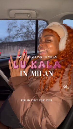 LU KALA Instagram - Travel with me to Milan for the Winter Olympics🇮🇹💕 #minivlog
