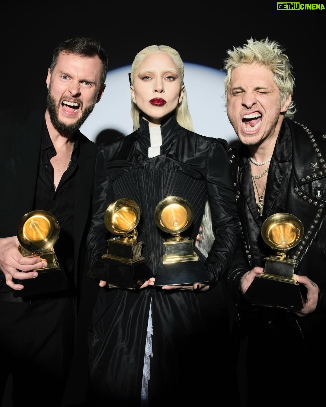 Lady Gaga - 2.7 Million Likes - Thank you to the monster community for continuing to see the artist in me and inspiring me to keep going deeper into my art. I am so humbled and grateful for this moment. I dove deep into my soul creating MAYHEM– detailing every lyric, melody and sound on this album with my partner Michael and our astounding collaborators Andrew Watt, Cirkut and Gesaffelstein. This was an artistic highlight of my career and an experience I’ll cherish forever. It is a true blessing to be celebrated by the music community in this way. What an honor this whole evening was, we are all so thankful.