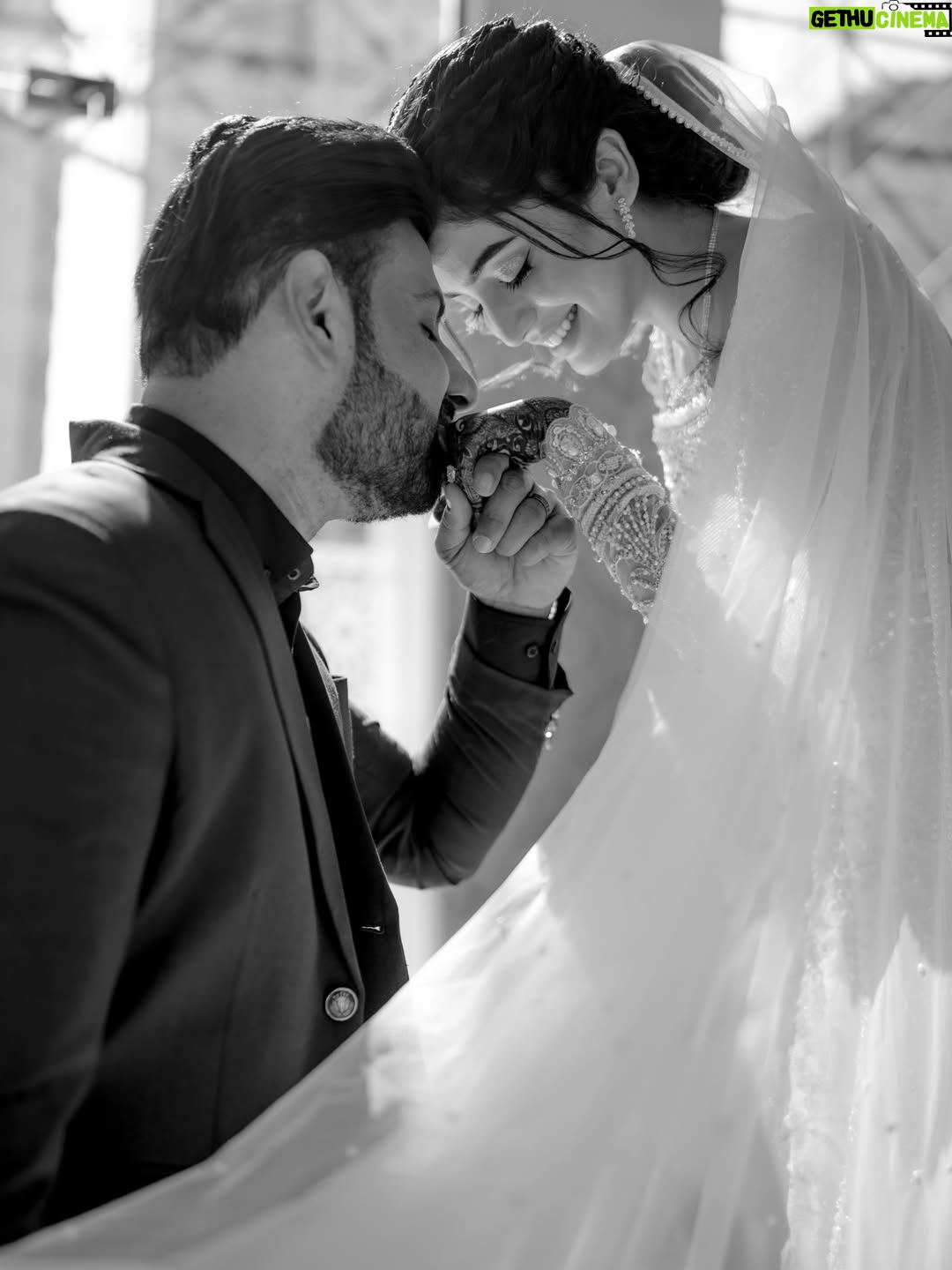 Laiba Khan - 721.3K Likes - I found a love ❤️Alhamdulillah 
💄 @hooram_noor_salon
👗 @mysiebytahira by @stylebykiranraza 
💎 @divine_jewels.official
Groom’s Dress @zasonsofficial
Venue @thecorumbanquet
📷 @abdulsamadzia 
Managed by The One @0fficialmahnoorkhan & @trickytechagency