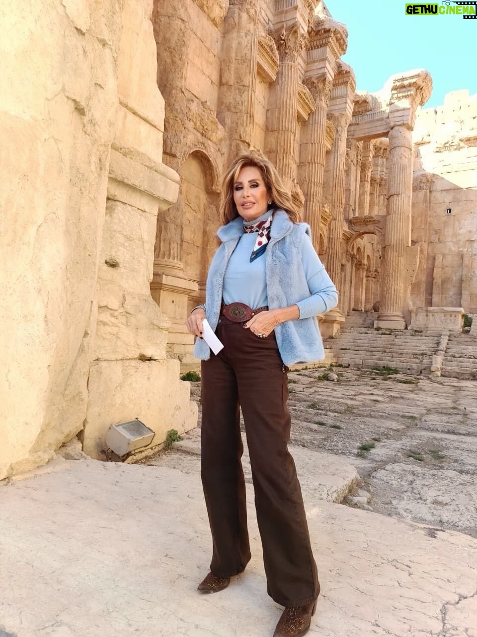 Lama Lawand - 1.8K Likes - In the heart of Baalbek, history breathes ✨