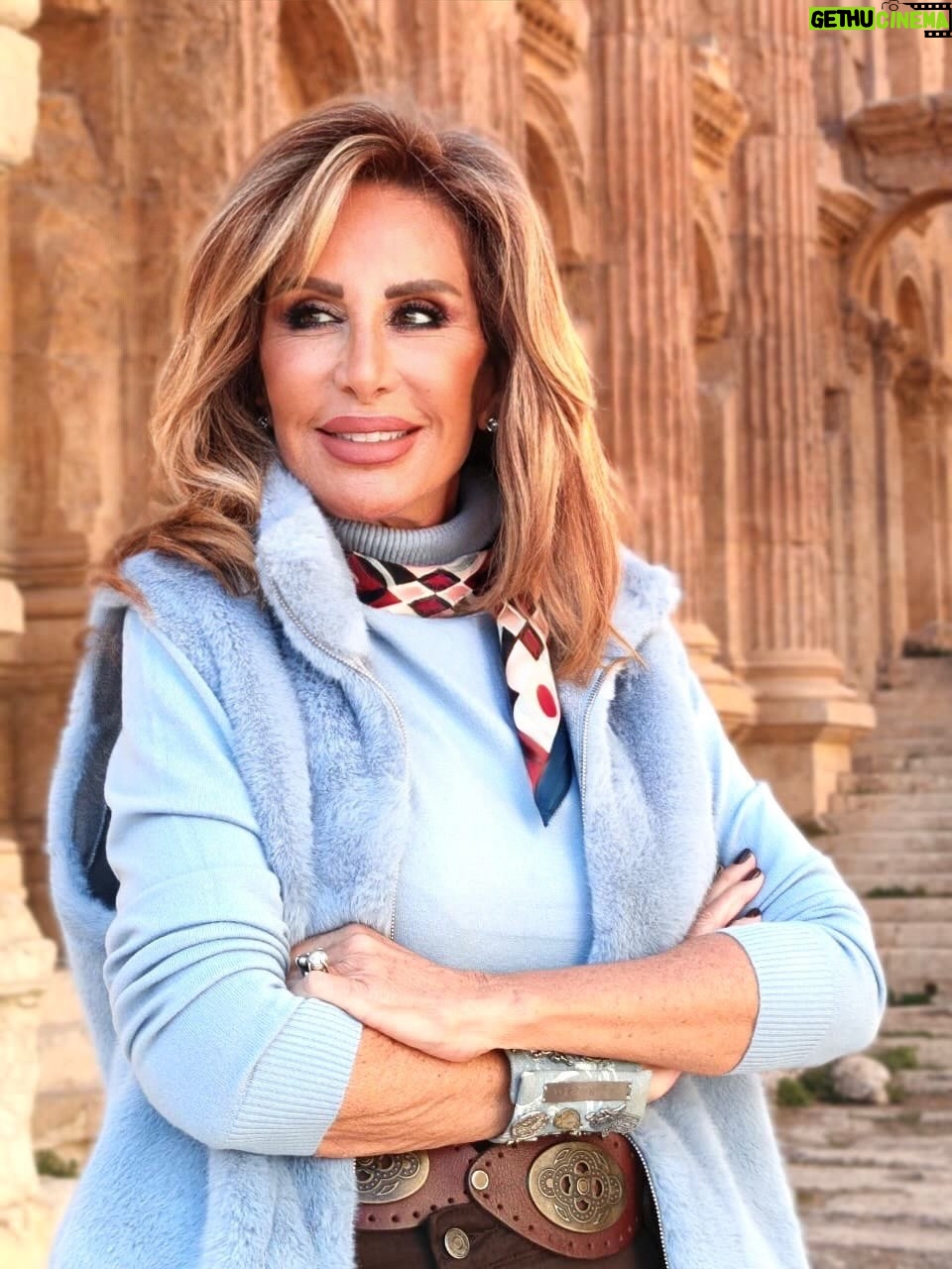 Lama Lawand - 1.8K Likes - In the heart of Baalbek, history breathes ✨
