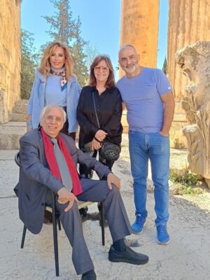Lama Lawand Instagram - In the heart of Baalbek, history breathes ✨
