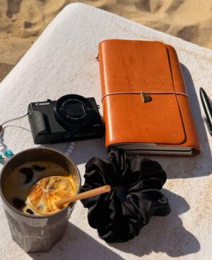 Lana Condor Instagram - Just a sun girlie w/ her emotional support journal ecosystem 🤷♀️