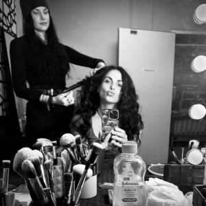 Lana Parrilla Instagram - How we do the mysterious BTS 💅🪄🎥✨
#indie #film