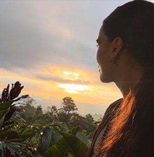 Lana Parrilla Instagram - I hold onto so many moments 
So simple
So perfect in their expression
We are here to evolve
To shed old skin
To turn new leaves toward the light
Our Mother has always shown us the way 
that endings and beginnings 
are simply chapters of the same journey
Embrace the change
Learn from it
And give thanks to the wonders around us 
for teaching us how to grow 🌿✨🙏