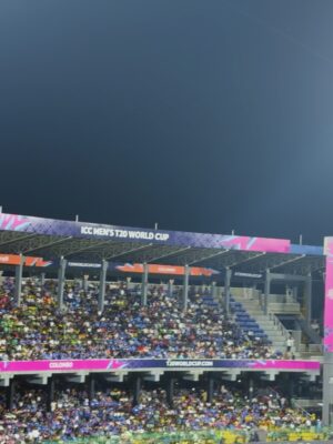 Larissa Bonesi Instagram - The last 3 days have been nothing short of INCREDIBLE! 🏏✨

For the first time ever, I got to experience the electrifying energy of a cricket stadium and witnessing those unforgettable moments live on the field made it even more special. Still getting goosebumps thinking about how lucky I was to be there in those once-in-a-lifetime moments.

Grateful for experiences that turn into memories forever ♥️
Thank you @budweiserindia for making it all so unforgettable and special from day one !! 🙌🏽🔥 

India, I love you 🇮🇳🙏🏻♥️ You deserved it ! Jai Hind !

#BudweiserIndia #InTheHandsOfFans #BudxICC #T20 #Budhotel