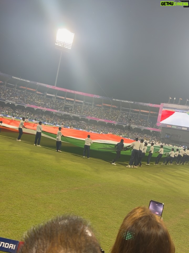 Larissa Bonesi - 17.2K Likes - The last 3 days have been nothing short of INCREDIBLE! 🏏✨

For the first time ever, I got to experience the electrifying energy of a cricket stadium and witnessing those unforgettable moments live on the field made it even more special. Still getting goosebumps thinking about how lucky I was to be there in those once-in-a-lifetime moments.

Grateful for experiences that turn into memories forever ♥️
Thank you @budweiserindia for making it all so unforgettable and special from day one !! 🙌🏽🔥 

India, I love you 🇮🇳🙏🏻♥️ You deserved it ! Jai Hind !

#BudweiserIndia #InTheHandsOfFans #BudxICC #T20 #Budhotel