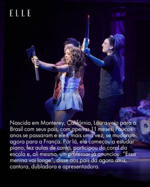 Laura Castro Instagram - A adaptação nacional de @meninasmalvadasomusicalbr, estrelada pela atriz, cantora e dubladora @lauracastro, estreou em março, no Teatro Santander, em São Paulo, e, desde então, o espetáculo — baseado em um dos grandes clássicos dos anos 2000 escrito por Tina Fey — tem lotado sessões todos os fins de semana. Além do sucesso da montagem, Laura também coleciona um feito marcante: é dela o título de ser a primeira atriz negra a interpretar Cady Heron na história das remontagens do musical ao redor do mundo. 

Na #ELLEView de maio, nosso editor @pedrojcamargo_ se encontrou com as estrelas dos musicais mais bem-sucedidos do ano e, entre camarins, backstages e coxias, elas revelaram o caminho árduo que percorreram até aqui. Quer ler a reportagem completa? Acesse elle.com.br e assine nossa revista digital, com conteúdos exclusivos. É só R$12,50 por mês! (fotos: @rogeriocavalcanti)