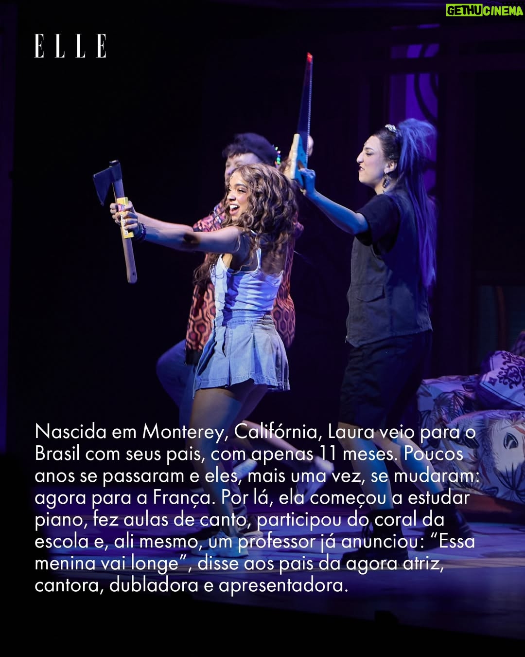 Laura Castro - 12.9K Likes - A adaptação nacional de @meninasmalvadasomusicalbr, estrelada pela atriz, cantora e dubladora @lauracastro, estreou em março, no Teatro Santander, em São Paulo, e, desde então, o espetáculo — baseado em um dos grandes clássicos dos anos 2000 escrito por Tina Fey — tem lotado sessões todos os fins de semana. Além do sucesso da montagem, Laura também coleciona um feito marcante: é dela o título de ser a primeira atriz negra a interpretar Cady Heron na história das remontagens do musical ao redor do mundo. 

Na #ELLEView de maio, nosso editor @pedrojcamargo_ se encontrou com as estrelas dos musicais mais bem-sucedidos do ano e, entre camarins, backstages e coxias, elas revelaram o caminho árduo que percorreram até aqui. Quer ler a reportagem completa? Acesse elle.com.br e assine nossa revista digital, com conteúdos exclusivos. É só R$12,50 por mês! (fotos: @rogeriocavalcanti)
