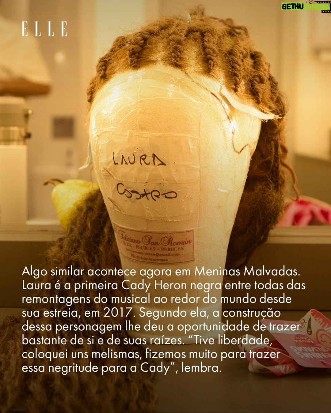 Laura Castro - 12.9K Likes - A adaptação nacional de @meninasmalvadasomusicalbr, estrelada pela atriz, cantora e dubladora @lauracastro, estreou em março, no Teatro Santander, em São Paulo, e, desde então, o espetáculo — baseado em um dos grandes clássicos dos anos 2000 escrito por Tina Fey — tem lotado sessões todos os fins de semana. Além do sucesso da montagem, Laura também coleciona um feito marcante: é dela o título de ser a primeira atriz negra a interpretar Cady Heron na história das remontagens do musical ao redor do mundo. 

Na #ELLEView de maio, nosso editor @pedrojcamargo_ se encontrou com as estrelas dos musicais mais bem-sucedidos do ano e, entre camarins, backstages e coxias, elas revelaram o caminho árduo que percorreram até aqui. Quer ler a reportagem completa? Acesse elle.com.br e assine nossa revista digital, com conteúdos exclusivos. É só R$12,50 por mês! (fotos: @rogeriocavalcanti)
