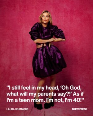 Laura Whitmore Instagram - In a special interview with Hot Press, Laura Whitmore reveals she is pregnant with her second child - and looks with dismay at the world we've been creating for the next generation - as she prepares to MC this year's edition of Rock Against Homelessness in Dublin. " We have to use our voices to change things," she tells Hot Press. 

📸 @kathrinbaumbach 
✍ Lucy O'Toole 

Read the full interview in our​ February issue. Available now in the link in bio 📲

Cover Shoot Credits: Photographer: @kathrinbaumbach Stylist: imdeemoran Hair Stylist: @joepickeringtaylor Make-Up Artist: @toribmakeup Jumper: @colinburke_ available at @havanaboutique Starling Statement Silver Ring: @emerrobertsdesign

@thewhitmore 

#LauraWhitmore #interview #hotpress #hotpressmagazine