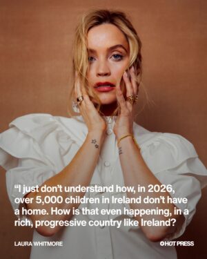 Laura Whitmore Instagram - In a special interview with Hot Press, Laura Whitmore reveals she is pregnant with her second child - and looks with dismay at the world we've been creating for the next generation - as she prepares to MC this year's edition of Rock Against Homelessness in Dublin. " We have to use our voices to change things," she tells Hot Press. 

📸 @kathrinbaumbach 
✍ Lucy O'Toole 

Read the full interview in our​ February issue. Available now in the link in bio 📲

Cover Shoot Credits: Photographer: @kathrinbaumbach Stylist: imdeemoran Hair Stylist: @joepickeringtaylor Make-Up Artist: @toribmakeup Jumper: @colinburke_ available at @havanaboutique Starling Statement Silver Ring: @emerrobertsdesign

@thewhitmore 

#LauraWhitmore #interview #hotpress #hotpressmagazine
