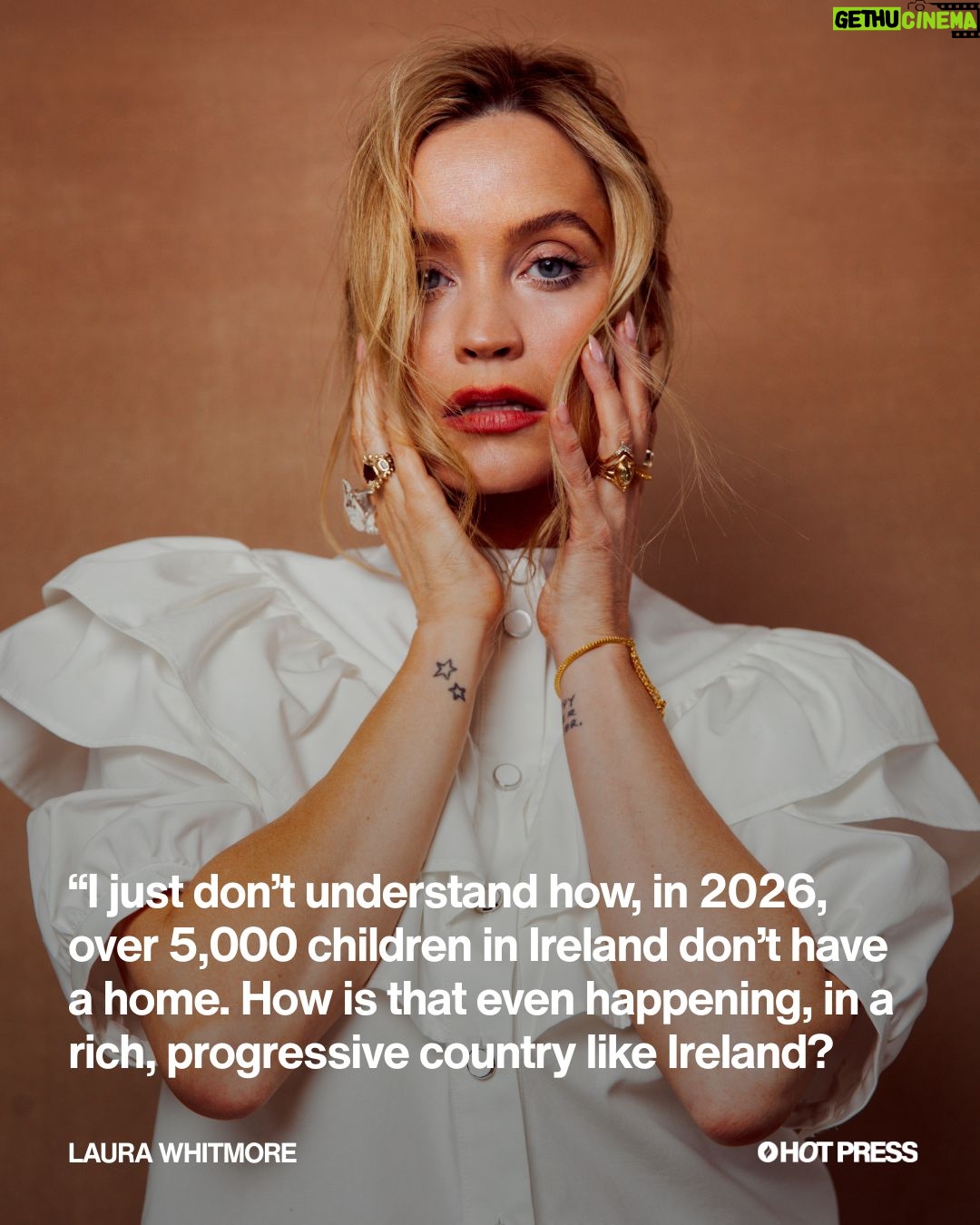 Laura Whitmore - 4.7K Likes - In a special interview with Hot Press, Laura Whitmore reveals she is pregnant with her second child - and looks with dismay at the world we've been creating for the next generation - as she prepares to MC this year's edition of Rock Against Homelessness in Dublin. " We have to use our voices to change things," she tells Hot Press. 

📸 @kathrinbaumbach 
✍ Lucy O'Toole 

Read the full interview in our​ February issue. Available now in the link in bio 📲

Cover Shoot Credits: Photographer: @kathrinbaumbach Stylist: imdeemoran Hair Stylist: @joepickeringtaylor Make-Up Artist: @toribmakeup Jumper: @colinburke_ available at @havanaboutique Starling Statement Silver Ring: @emerrobertsdesign

@thewhitmore 

#LauraWhitmore #interview #hotpress #hotpressmagazine