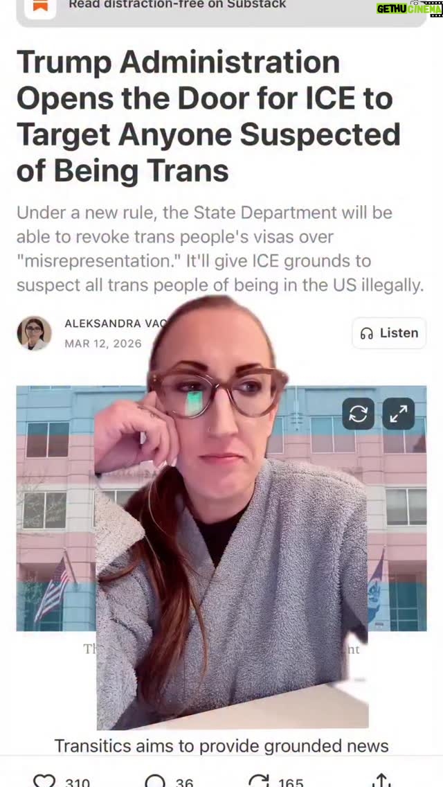 Laverne Cox - 11.2K Likes - We saw this coming!
repost  from @that_psych_np BREAKING NEWS 3/12/26: and it just keeps getting worse- we have to protect them #news #mentalhealth