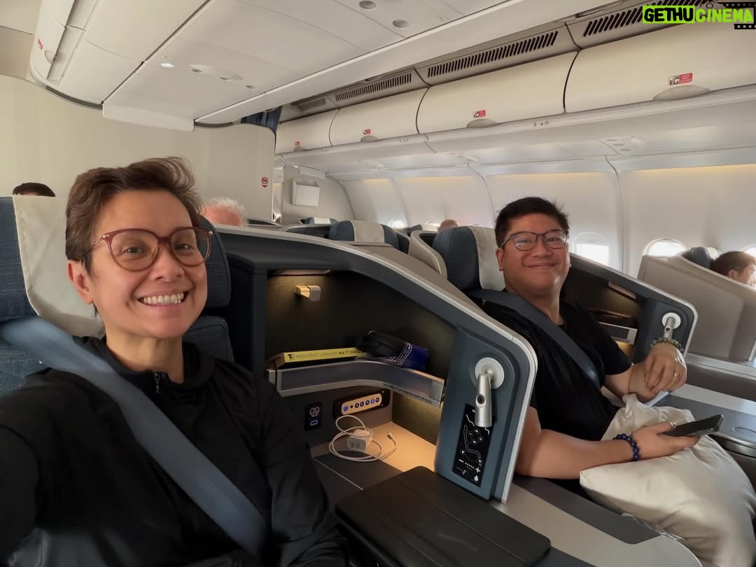 Lea Salonga - 17.2K Likes - Bangkok! @gerardsalonga and I would like to express our thanks to @flypal Philippine Airlines for taking care of us! Great food, great service!