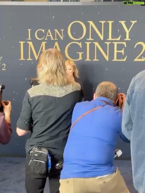 Leigh-Allyn Baker - 8.4K Likes - Such a fun night! In a world so full of darkness, we need hope! @icanonlyimaginemovie is a beautiful reminder that we not alone in the fire, we are carried through the storms and we are deeply loved by God. Even if the world is dark, even if there is sorrow, even if life is hard… EVEN IF… be thankful for another day, be thankful for mercy, for grace, for love!