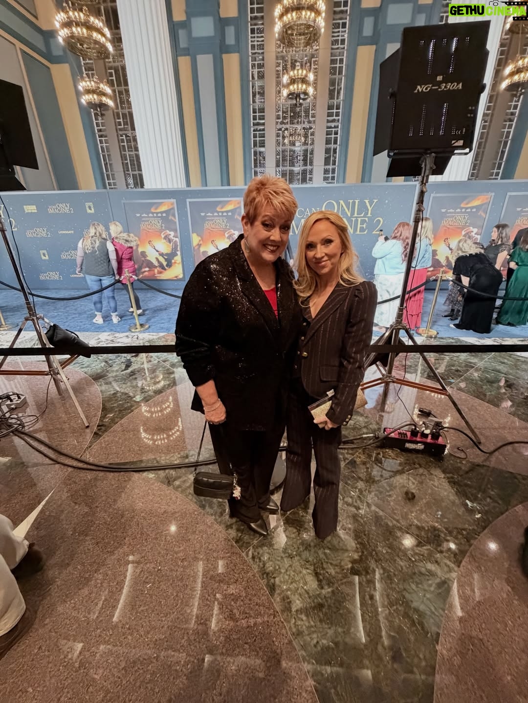 Leigh-Allyn Baker - 8.4K Likes - Such a fun night! In a world so full of darkness, we need hope! @icanonlyimaginemovie is a beautiful reminder that we not alone in the fire, we are carried through the storms and we are deeply loved by God. Even if the world is dark, even if there is sorrow, even if life is hard… EVEN IF… be thankful for another day, be thankful for mercy, for grace, for love!
