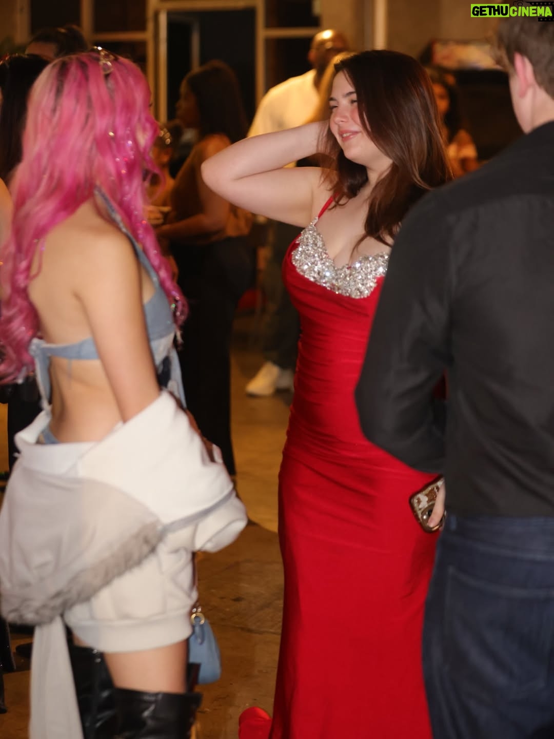 Lexi Rabe - 6.9K Likes - @rhinestone_sugar Oscar pre-party Jessica you killed she killed it! Red dress by @jessicaangelcollection -Felt legit like pretty woman!!! thx @thewnk ❤️ for the amazing photos you always capture the real me in the middle of all my modeling poses. What a fun night. Love seeing all my friends there and getting to watch @pejaanne perform as always🥰 #oscarpreparty #oscars #magazine @famecast your space was magical as always!! Love ya Silvia!! And @thebellopizza vegan cheese pizza totally hit the spot for your dairy free girly. @rabe.logann looking great