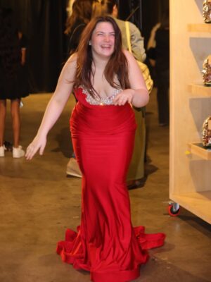 Lexi Rabe Instagram - @rhinestone_sugar Oscar pre-party Jessica you killed she killed it! Red dress by @jessicaangelcollection -Felt legit like pretty woman!!! thx @thewnk ❤️ for the amazing photos you always capture the real me in the middle of all my modeling poses. What a fun night. Love seeing all my friends there and getting to watch @pejaanne perform as always🥰 #oscarpreparty #oscars #magazine @famecast your space was magical as always!! Love ya Silvia!! And @thebellopizza vegan cheese pizza totally hit the spot for your dairy free girly. @rabe.logann looking great