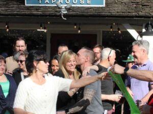 Lilián García Instagram - What an incredible day celebrating the revamp of @properhoproswell ! 🍻✂️
A huge thank you to @roswell_inc & @slsharrison for such a beautiful ribbon cutting and to this amazing community that continues to show up and support us.
@patrick.ellrich and I are so grateful for each and every one of you—this place is more than a taphouse, it’s a gathering spot built by community. ❤️
And what makes it even more special for us… this is the very place where we met and our love story began.🥹✨
Here’s to more amazing memories together! 🤗❤️